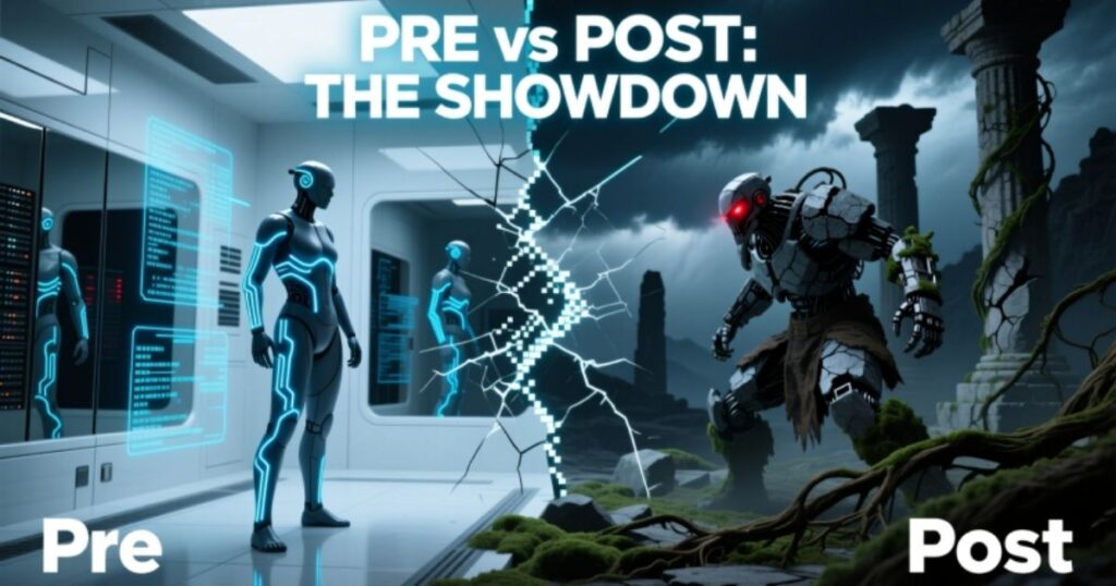 Pre vs Post: The Showdown