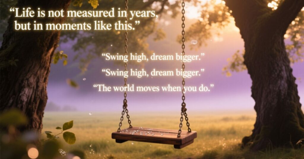 Quotes About Swinging