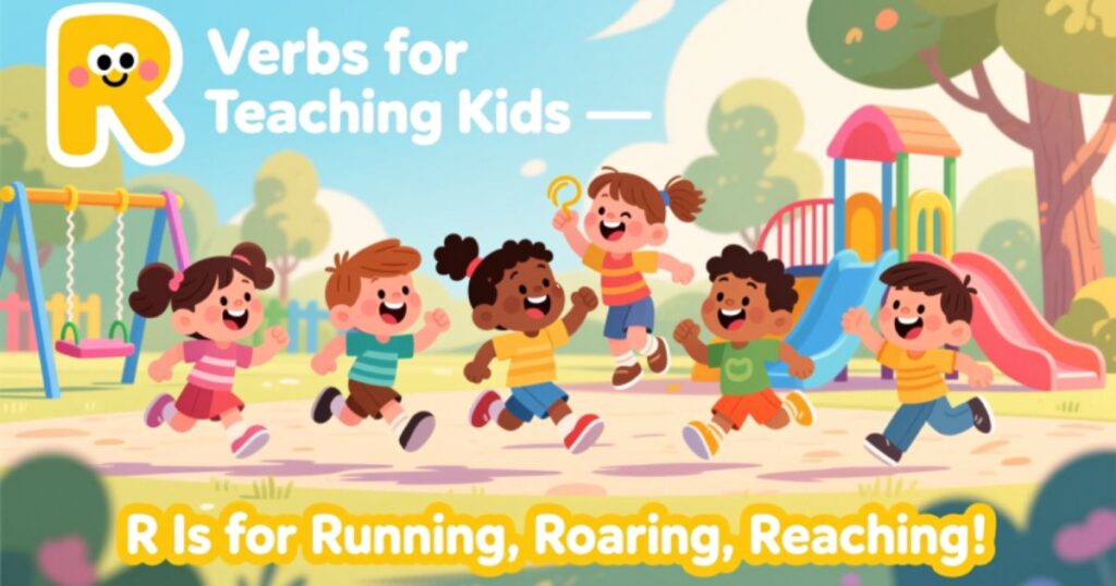 R Verbs for Teaching Kids
