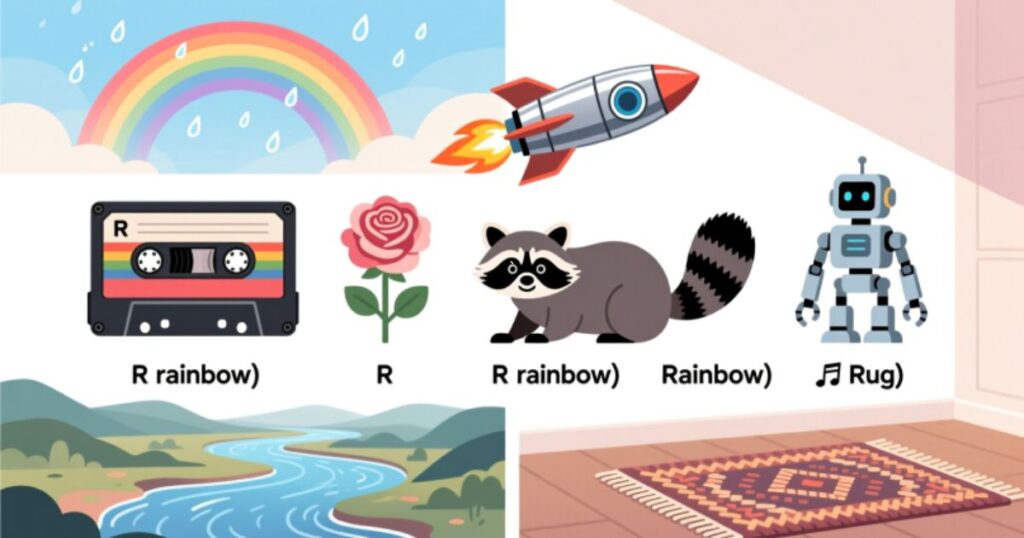 Things That Start with R with Their Meanings