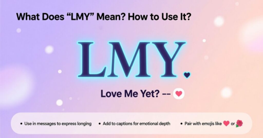 What Does LMY Mean How to Use It
