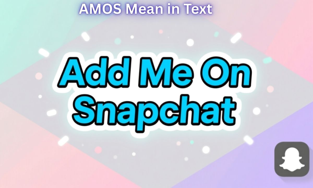 AMOS Mean in Text