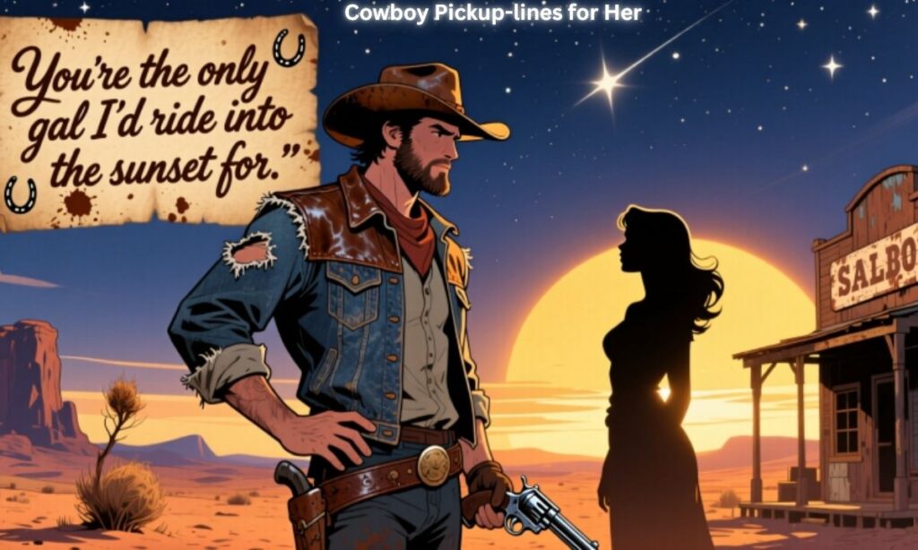 Cowboy Pickup-lines for Her