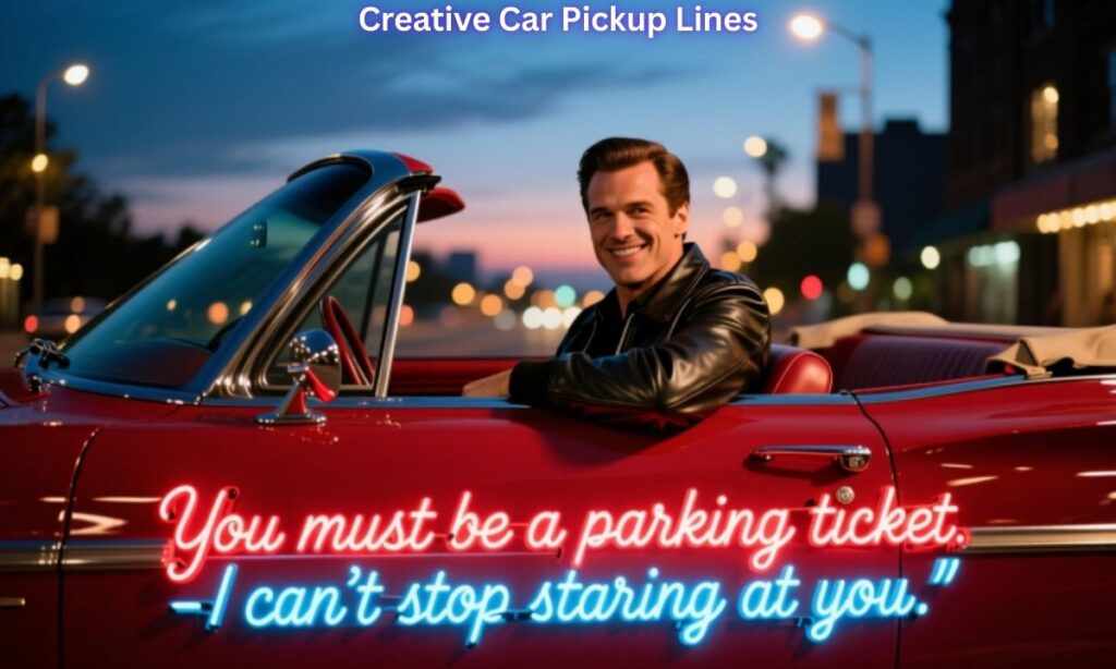 Creative Car Pickup Lines