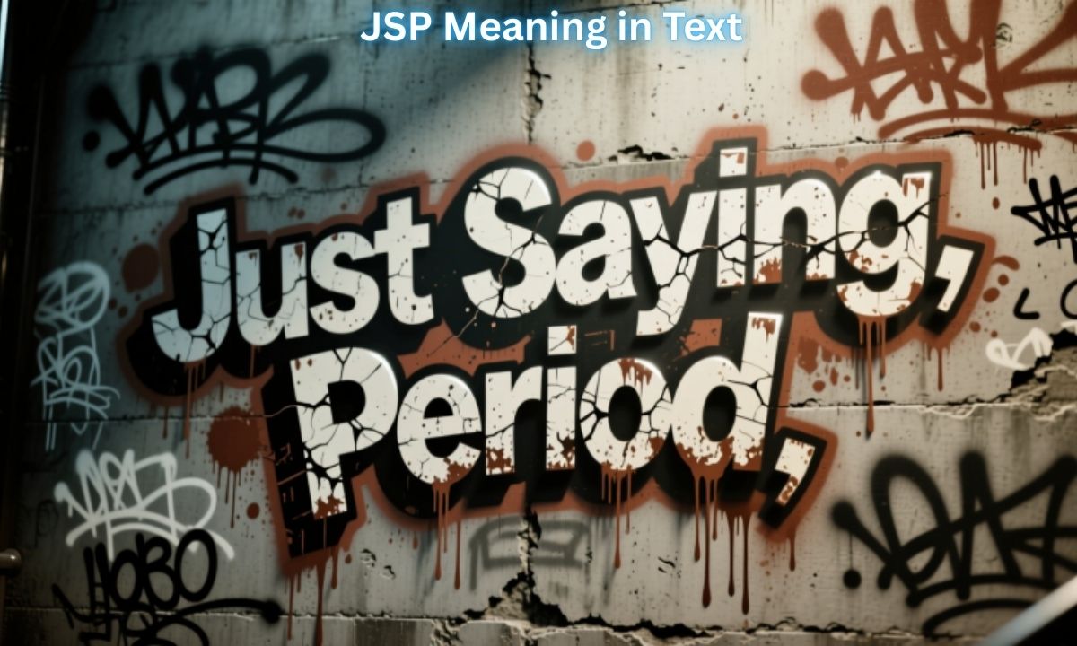 JSP Meaning in Text