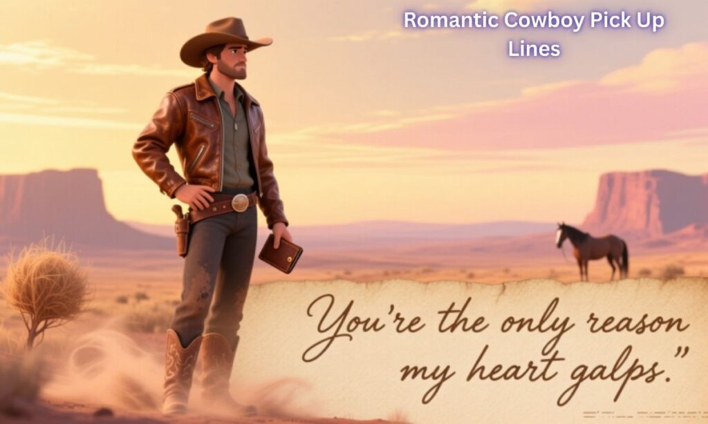 Romantic Cowboy Pick Up Lines