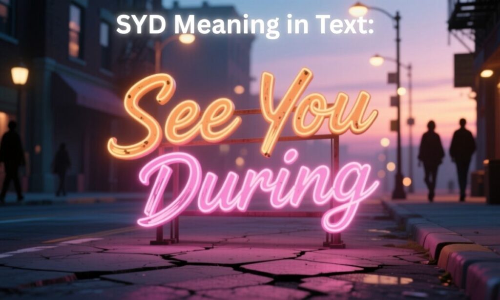 SYD Meaning in Text: See You During