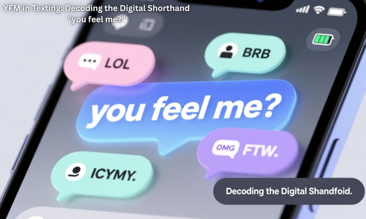 YFM in Texting Decoding the Digital Shorthand you feel me