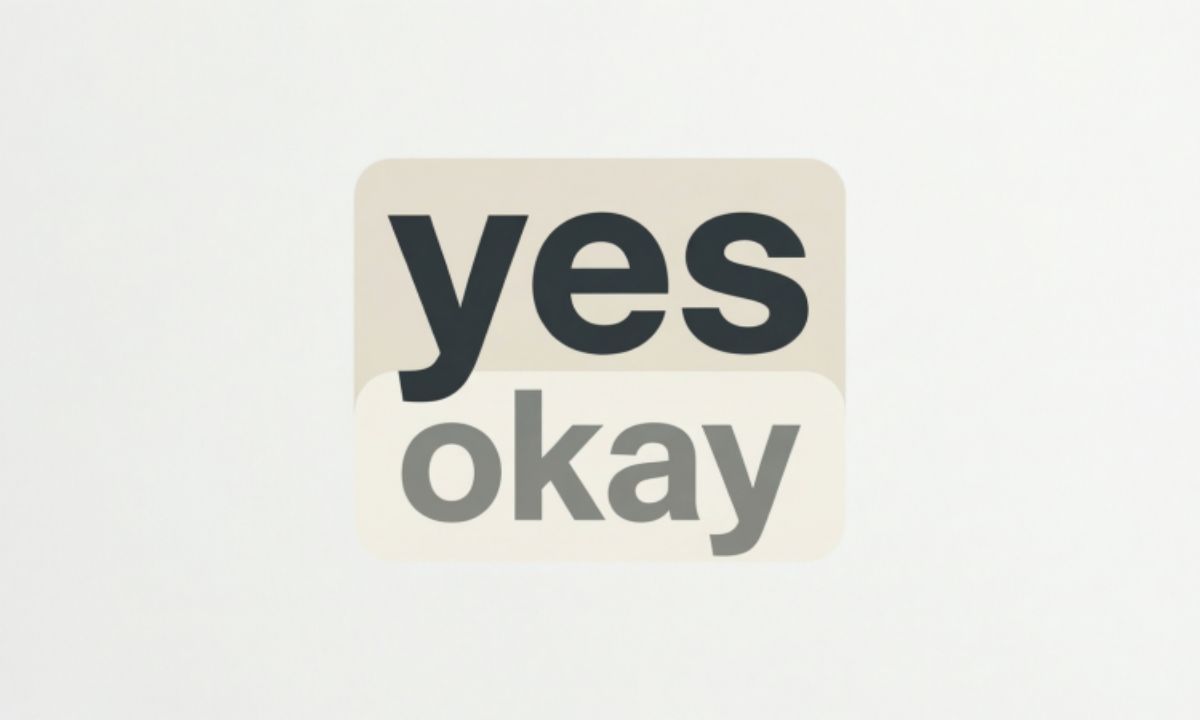 MM Meaning in Text: "yes" "okay"