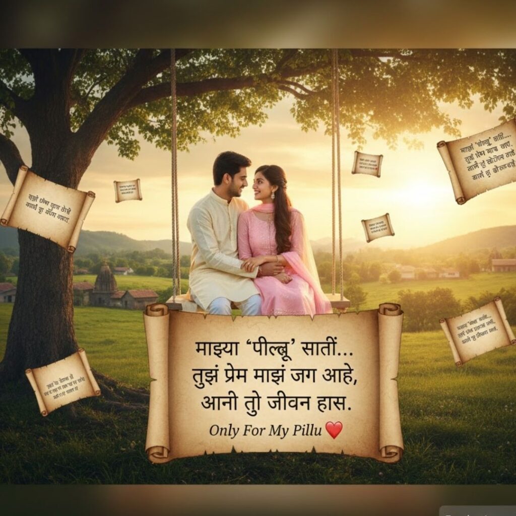 Pillu Love Shayari Marathi