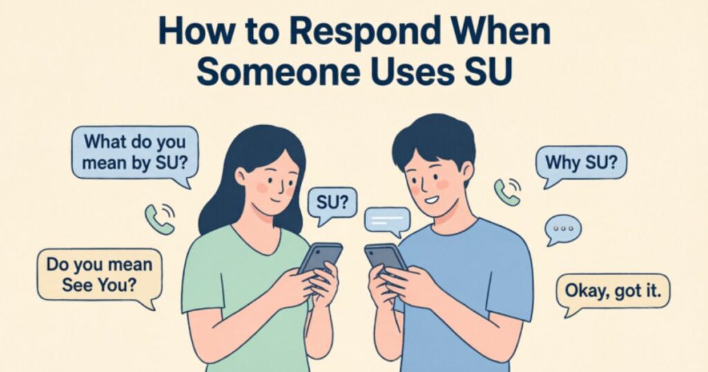 How to Respond When Someone Uses SU