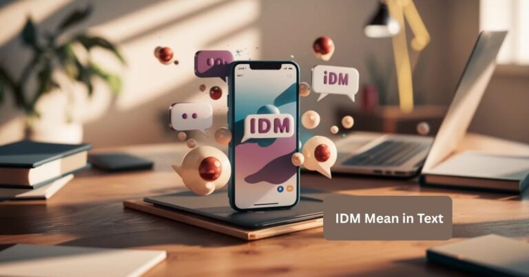IDM Mean in Text