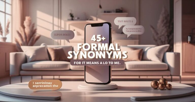 It Means a Lot to Me