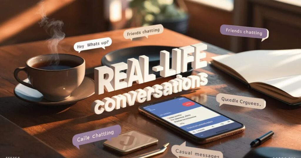 Real-Life Conversations