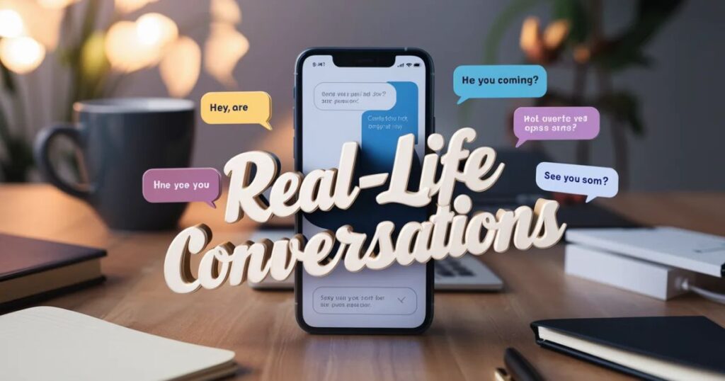 Real-Life Conversations