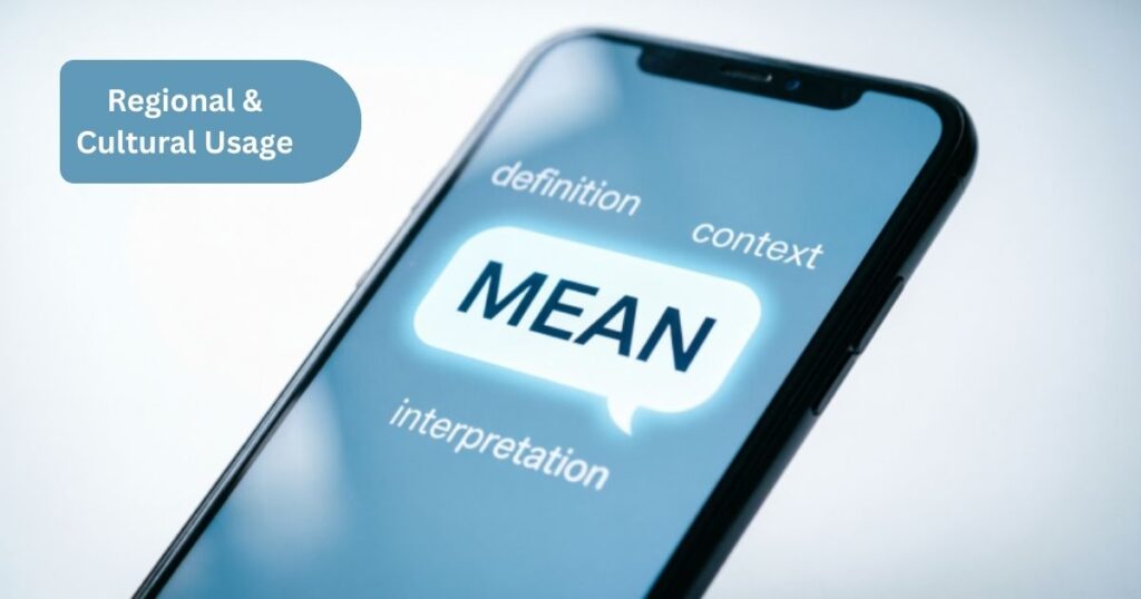 Regional & Cultural Usage