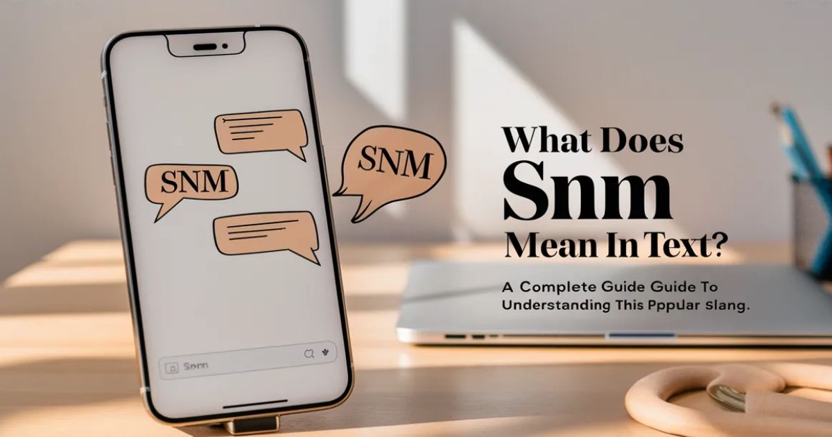 SNM Mean in Text