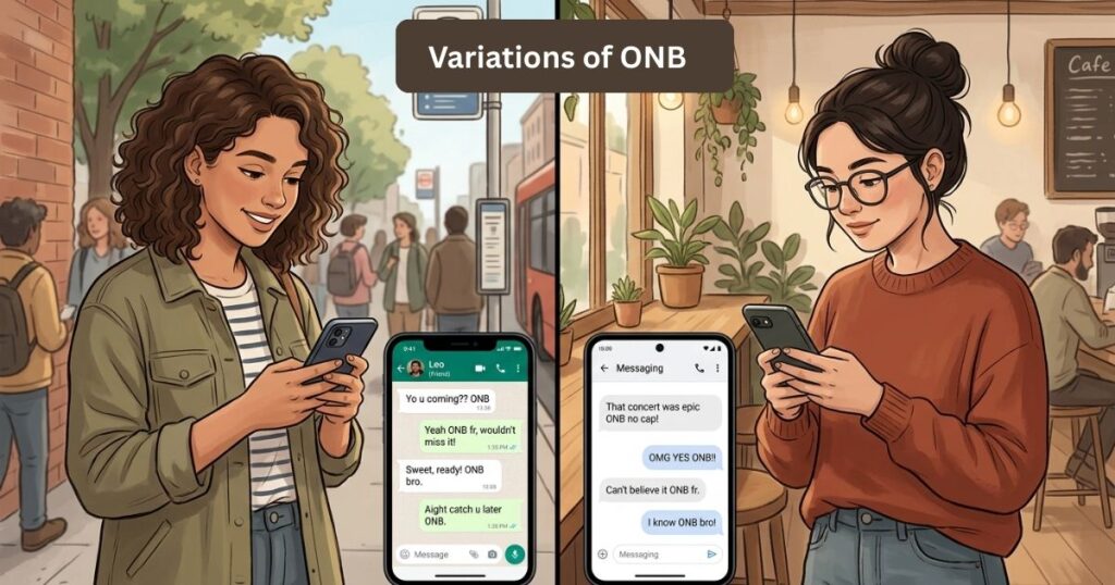 Variations of ONB (Types and Meanings)